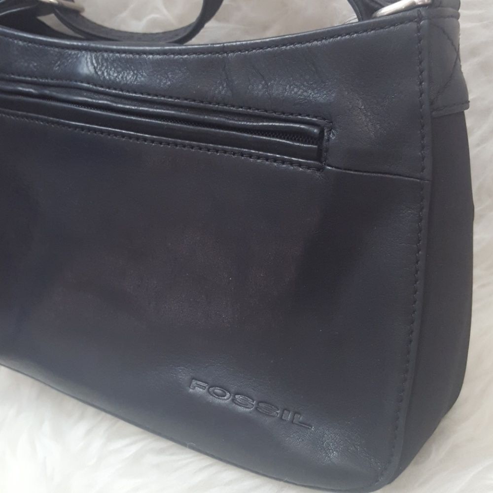 Fossil Leather Shoulder Crossbody Bag